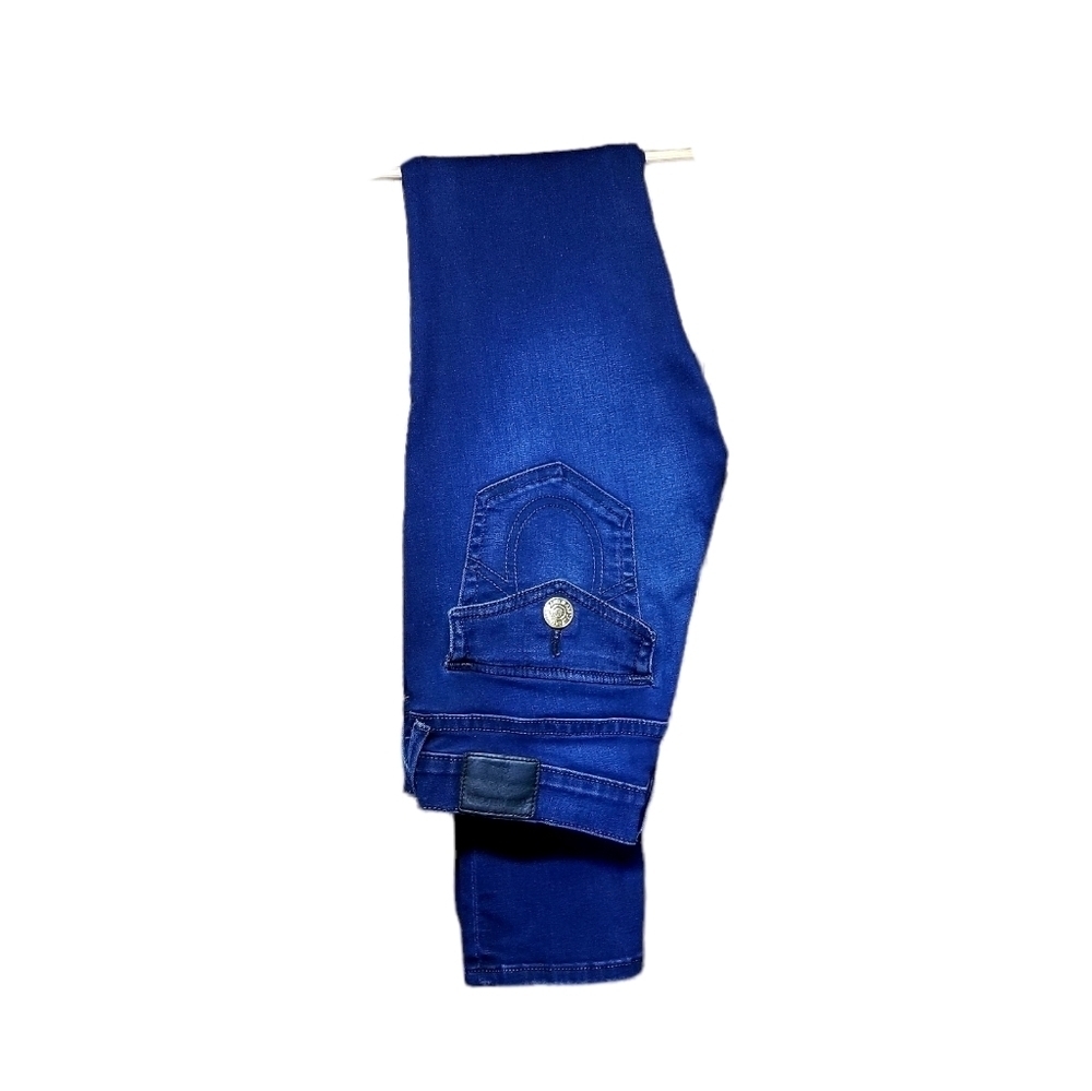 True Religion Stella Skinny Dark Denim Jean's Like New Size 26